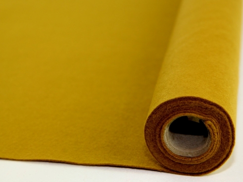 Minerva Core Range Self Adhesive Mini Felt Fabric Roll Gold