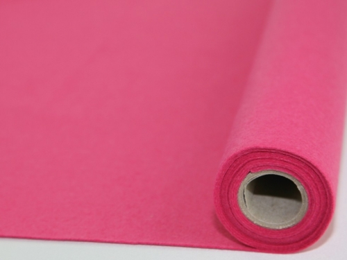 Minerva Core Range Self Adhesive Mini Felt Fabric Roll Heather Pink