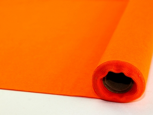 Minerva Core Range Self Adhesive Mini Felt Fabric Roll Jaffa Orange