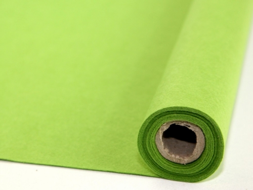 Minerva Core Range Self Adhesive Mini Felt Fabric Roll Spring Green