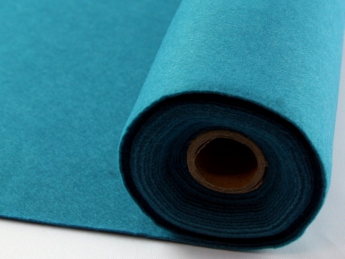 Minerva Core Range Self Adhesive Mini Felt Fabric Roll Teal