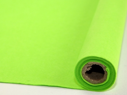 Minerva Core Range Self Adhesive Mini Felt Fabric Roll Zest Green