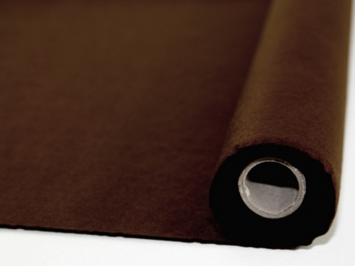 Minerva Core Range Mini Acrylic Felt Fabric Roll Burnt Sienna Brown