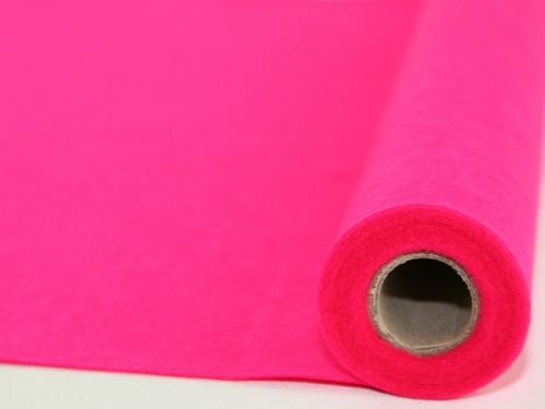 Minerva Core Range Mini Acrylic Felt Fabric Roll Cerise Pink