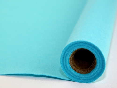 Minerva Core Range Mini Acrylic Felt Fabric Roll Kingfisher