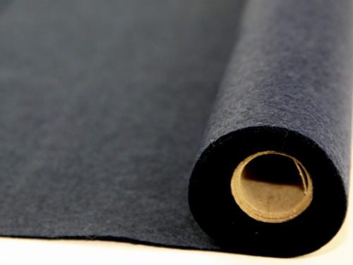 Minerva Core Range Mini Acrylic Felt Fabric Roll Navy Blue