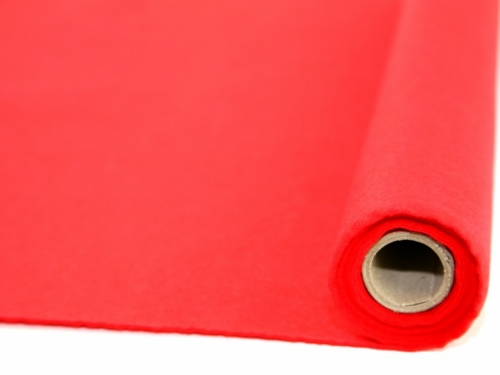 Minerva Core Range Mini Acrylic Felt Fabric Roll Red