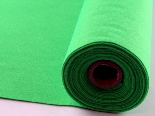 Minerva Core Range Mini Acrylic Felt Fabric Roll Super Bright Green