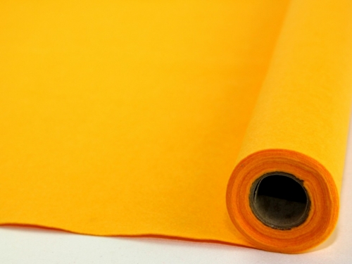 Minerva Core Range Mini Acrylic Felt Fabric Roll Sunflower Yellow