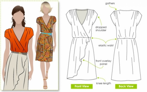 Style Arc Paper Sewing Pattern Mia Dress