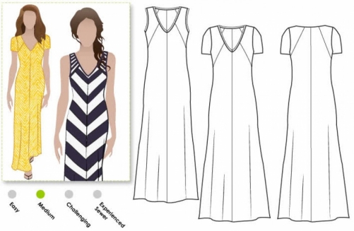 Style Arc Paper Sewing Pattern Jacinta Dress