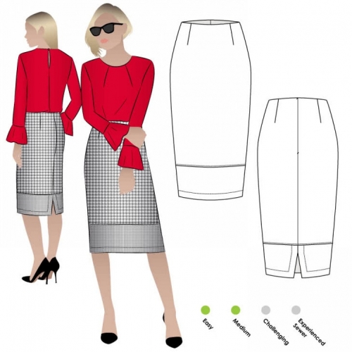 Style Arc Paper Sewing Pattern Agatha Skirt