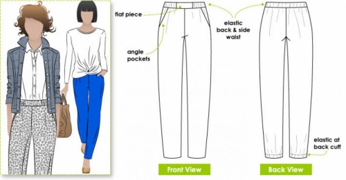 Style Arc Paper Sewing Pattern Lola Pants