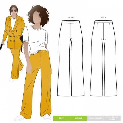 Style Arc Paper Sewing Pattern McKenzie Pants
