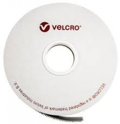 Velcro Sew On Loop Only White