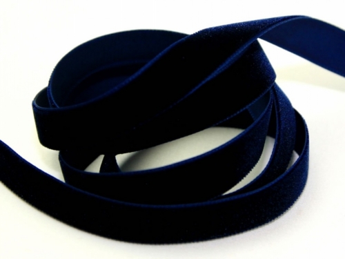 Berisfords Velvet Ribbon Mini Roll 9419 Navy