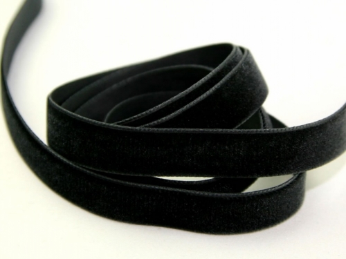 Berisfords 9953 Raven Velvet Ribbon Mini Roll