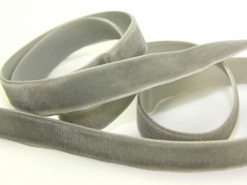 Berisfords Velvet Ribbon Mini Roll 9433 Grey