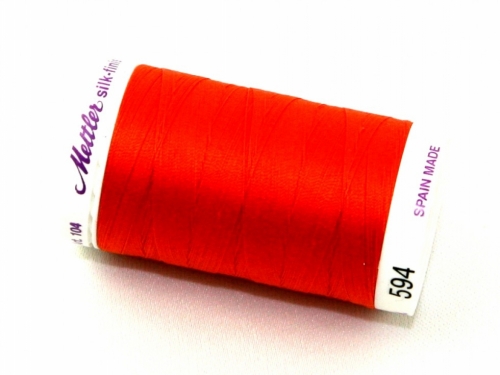 Mettler No 50 Silk Finish Quilting Thread 450 Paprika