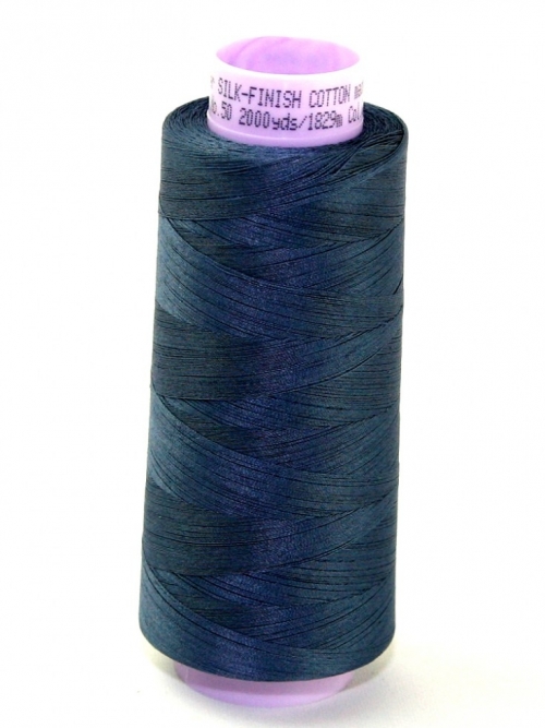 Mettler No 50 Silk Finish Quilting Thread 311 Blue Shadow