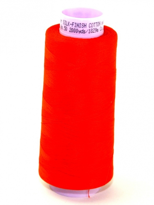 Mettler No 50 Silk Finish Quilting Thread 450 Paprika