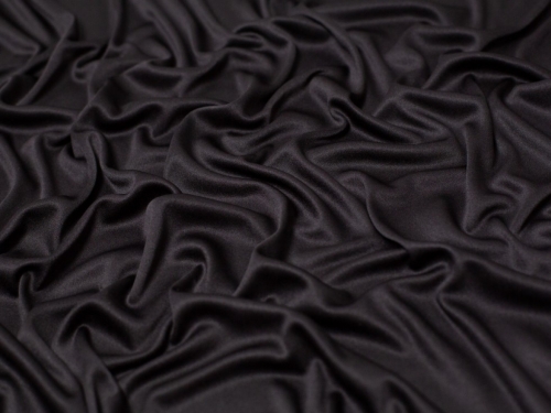 Medium Stretch Knit Lining Fabric Black
