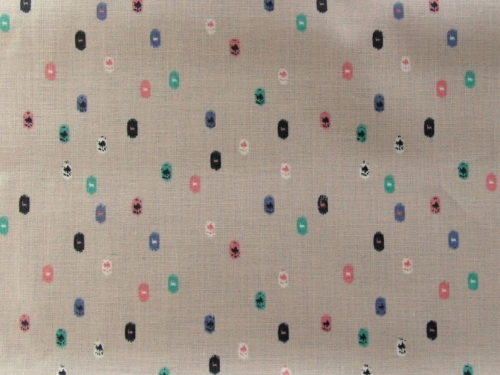 Rico Laminated Cotton Vinyl Fabric Lilac