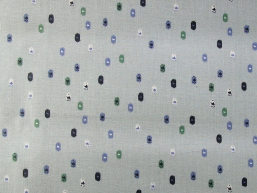 Rico Laminated Cotton Vinyl Fabric Blue