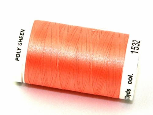 Mettler Polysheen Embroidery Thread 1532 Coral