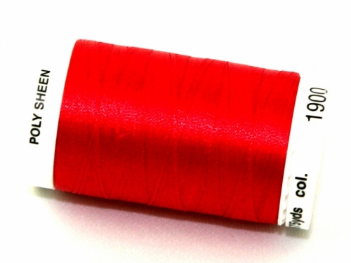 Mettler Polysheen Embroidery Thread 1900 Geranium