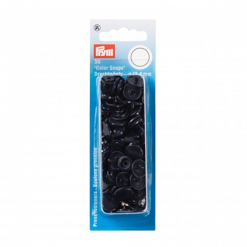 Prym Snaps Press Fasteners Navy Blue