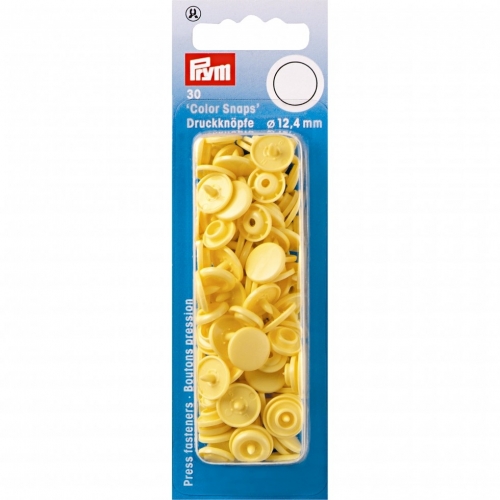 Prym Snaps Press Fasteners Banana
