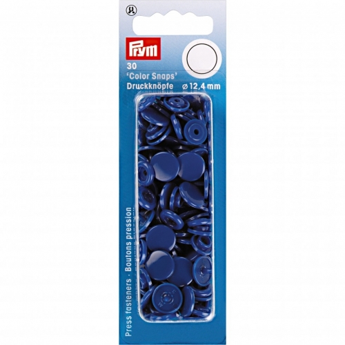 Prym Snaps Press Fasteners Royal Blue