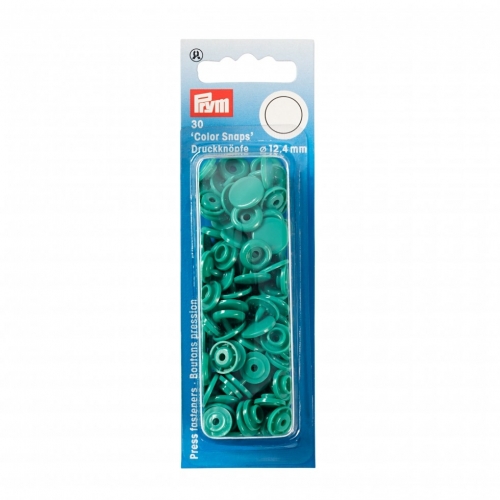 Prym Snaps Press Fasteners Green