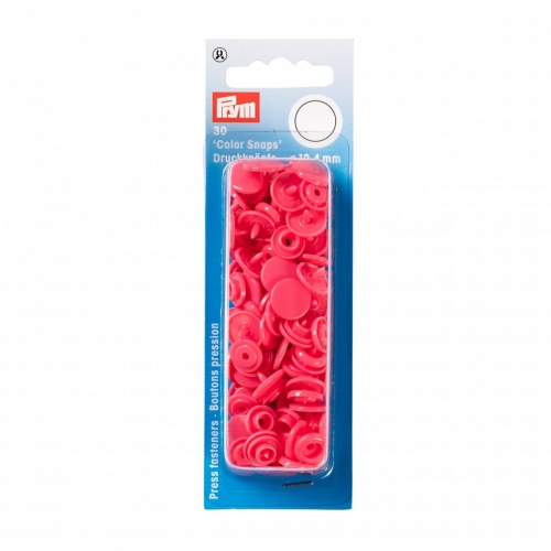 Prym Snaps Press Fasteners Raspberry Pink