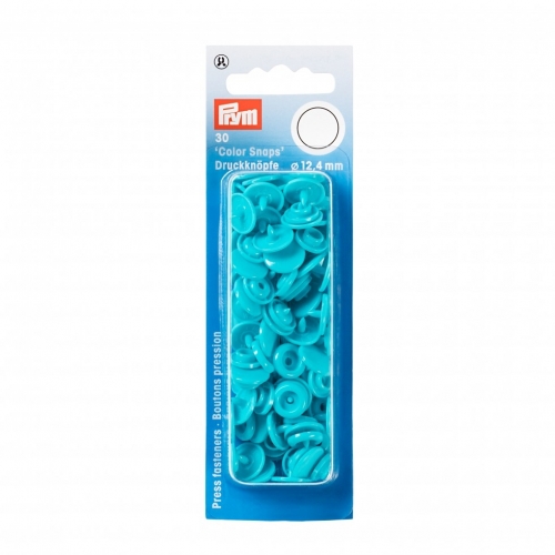 Prym Snaps Press Fasteners Turquoise