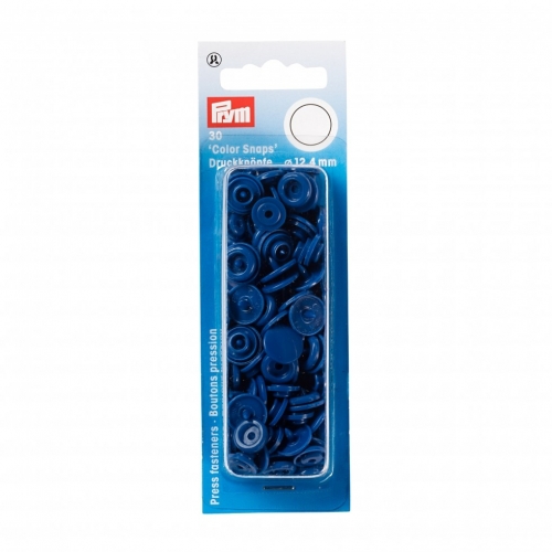Prym Snaps Press Fasteners Blue