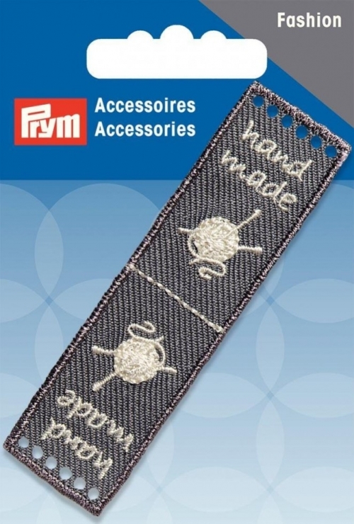 Prym Handmade Label Patch Beige