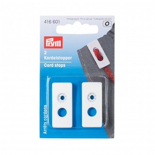 Prym Plastic Cord Stops White