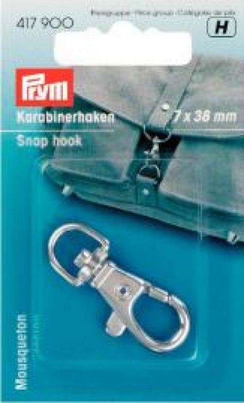 Prym Swivel Clip Fasteners Silver