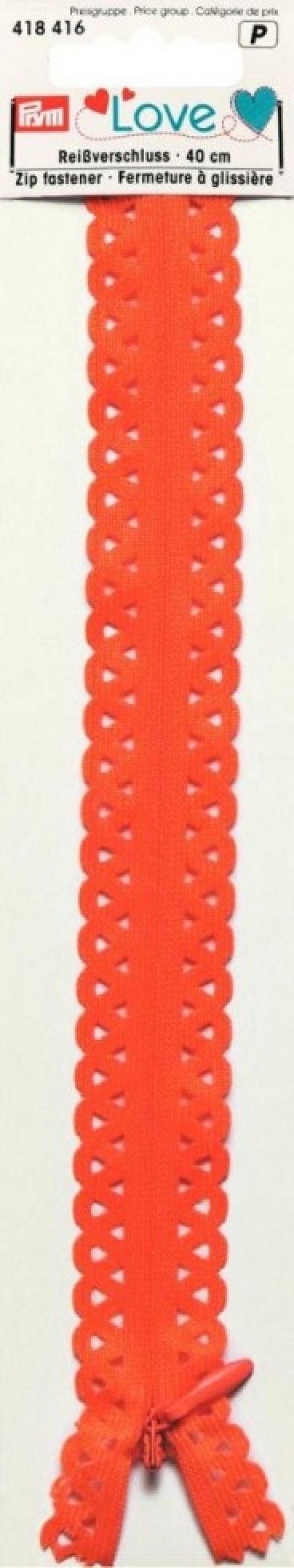 Prym Love Lace Dress Zips Orange