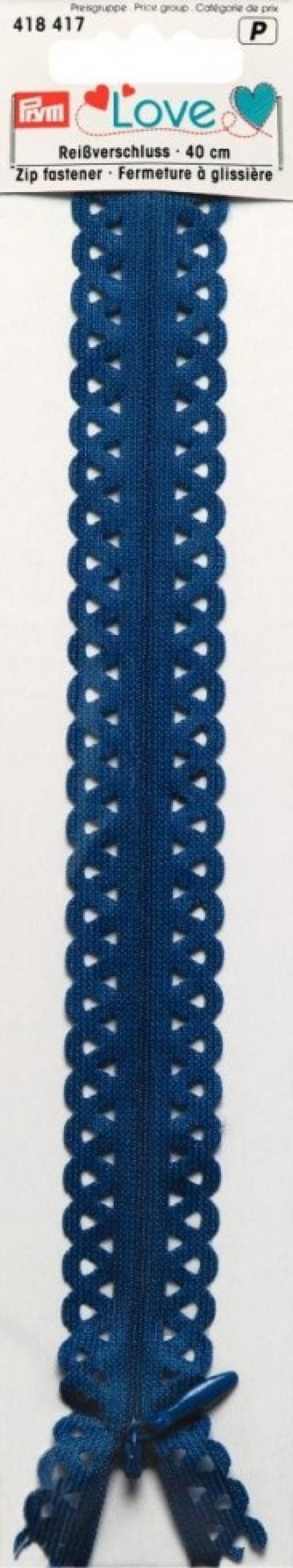 Prym Love Lace Dress Zips Royal Blue