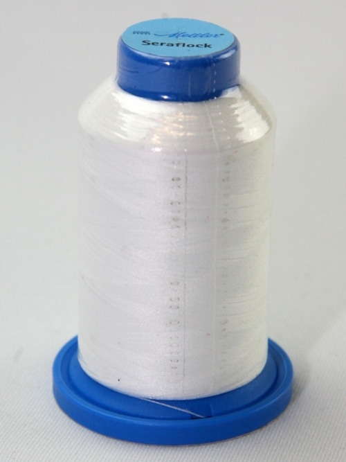 Mettler Seraflock Stretch Sewing Thread 1000 Ivory