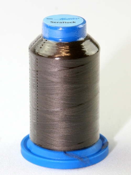 Mettler Seraflock Stretch Sewing Thread 1182 Brown