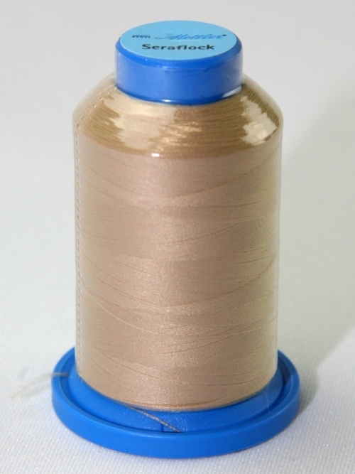 Mettler Seraflock Stretch Sewing Thread 3670 Light Beige