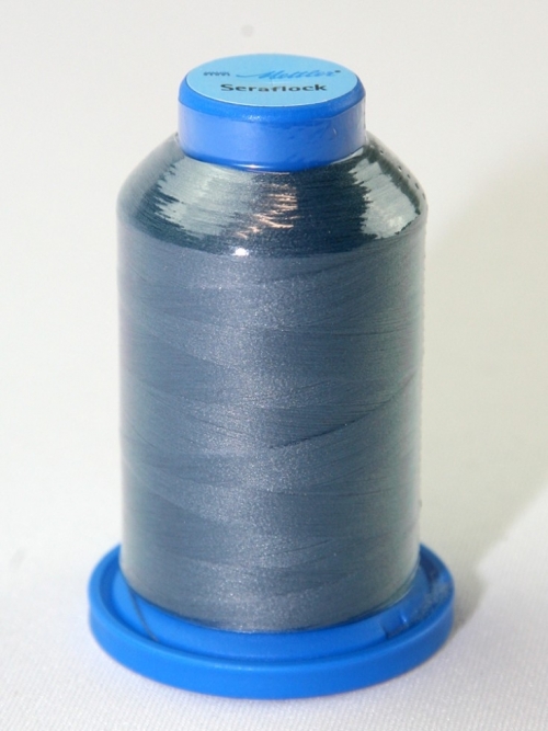 Mettler Seraflock Stretch Sewing Thread 5022 Mid Airforce Blue