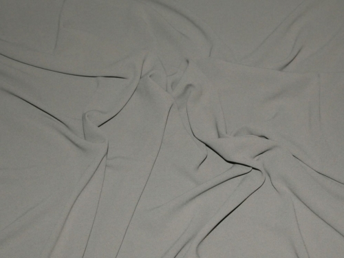 Soft Polyester Crepe Fabric Sage Green