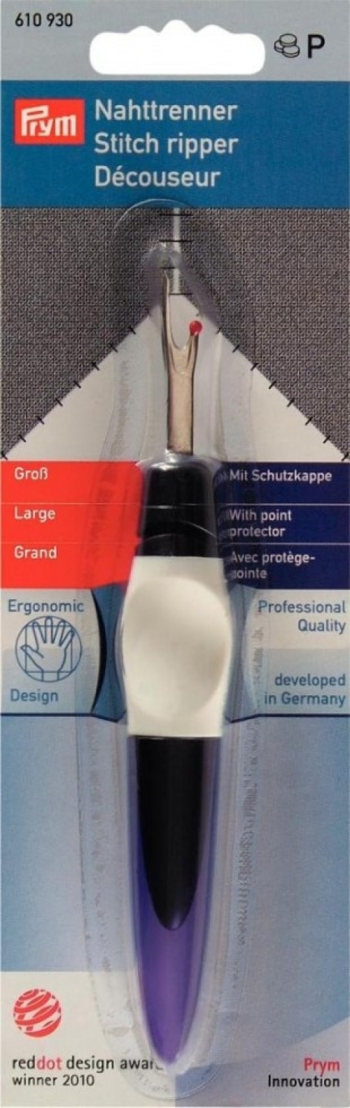 Prym Ergonomic Seam Ripper Stitch Unpicker