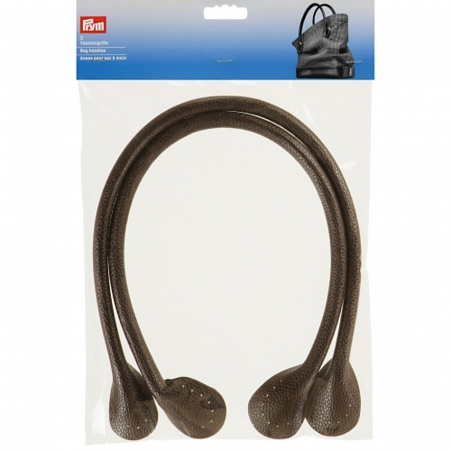 Prym Bag Handles Dark Brown