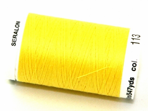 Mettler Seralon Polyester Sewing Thread 113 Butter Cup